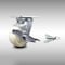 Service Caster 4 Inch Stainless Steel Nylon Caster with Roller Bearing and Brake/Swivel Lock SCC-SS30S420-NYR-TLB-BSL - alternate 1